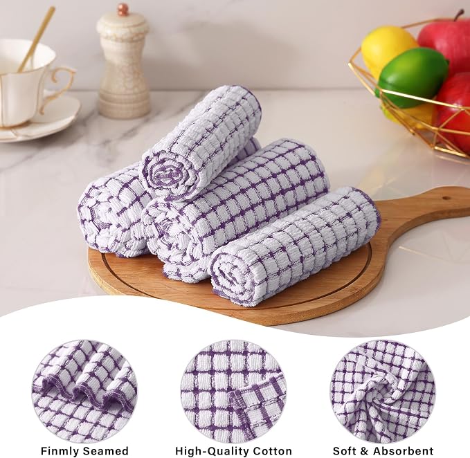 Homaxy Kitchen Towels and Dishcloths Set - Image 4