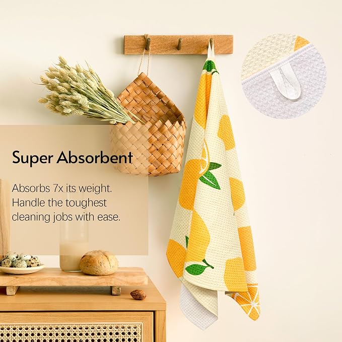 Eulnars Kitchen Towels, Microfiber Tea Towels - Image 2