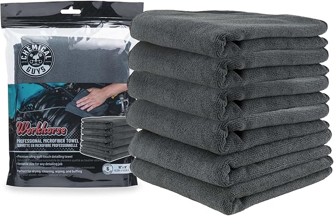 Chemical Guys MIC35306 Workhorse Professional Grade Microfiber Towel by ChemicalGuys