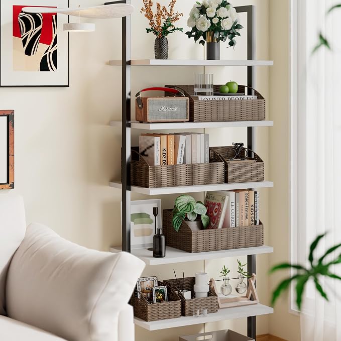 Pantry Baskets for Organizing, Wicker Basket Shelf Storage - Image 5