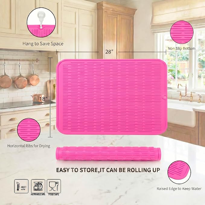 MicoYang Silicone Dish Drying Mat - Image 2