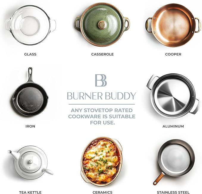Electric Stove Cover Protector - Can be Used While Cooking - Glass Panel Overlay - Can Withstand over 1400 °F - Kitchen Essential for Cooktop Protection - Boyd (28.5" x 19.75")