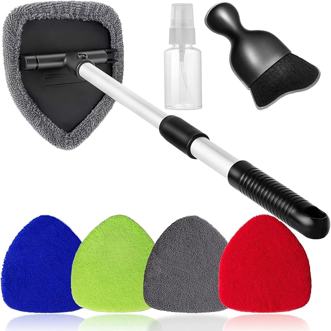 Qydipclin 7pcs Windshield Cleaner Tool Car Window Cleaning Wash Kit - Image 8