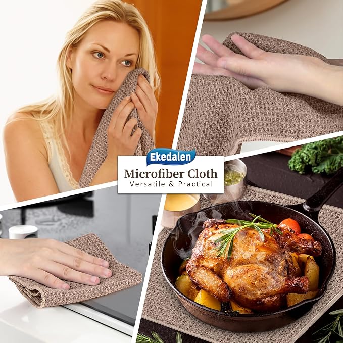 Ekedalen Microfiber Cleaning Cloth Lint Free Glass Polish - Image 8
