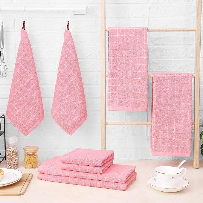 Homaxy Kitchen Towels and Dishcloths Set - Image 8