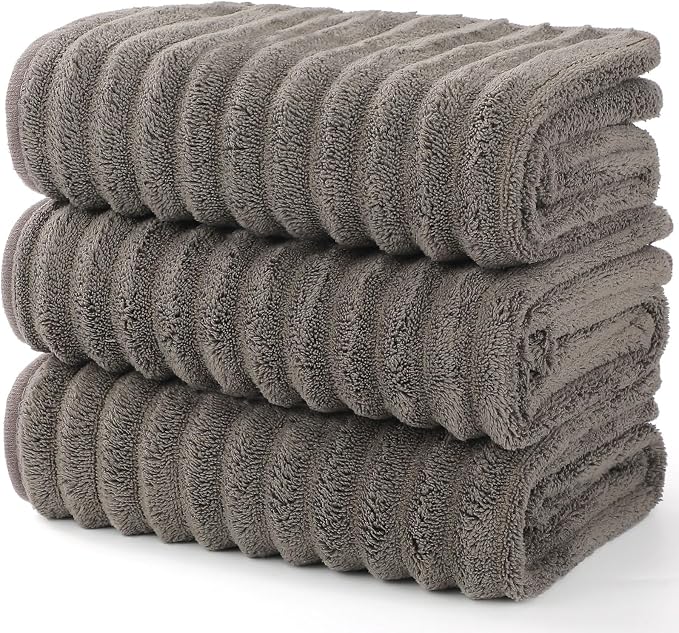 Luxury 3-Piece Quick-Dry Bath Towel Set – Ultra Soft Microfiber Towels | Hand - Image 2