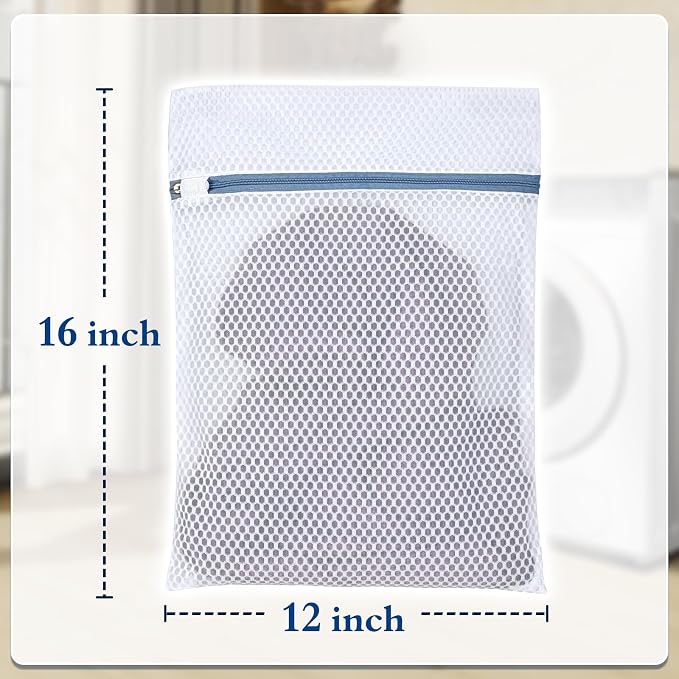 Durable Mesh Laundry Bags 5-Pack Delicates Protector - Image 4