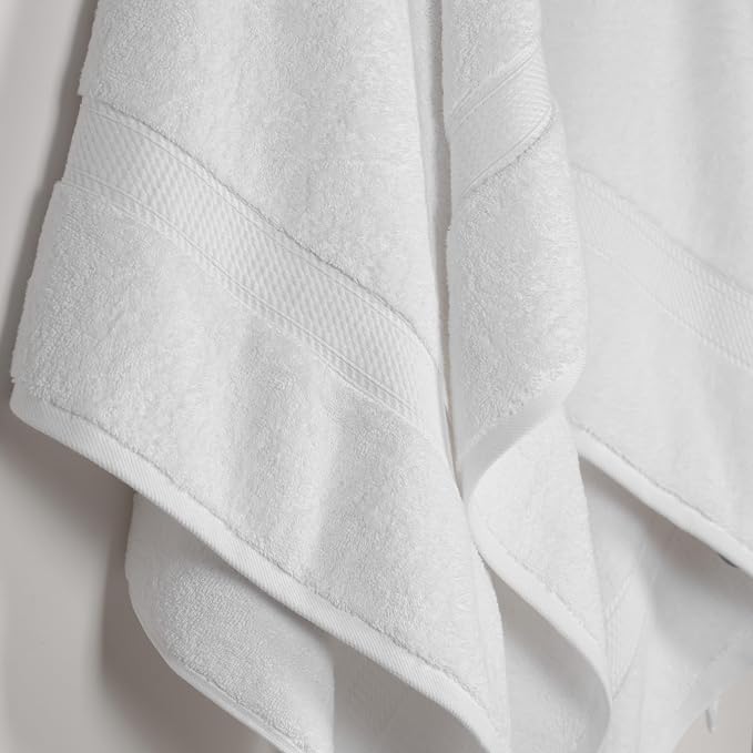 Superior Egyptian Cotton Plush & Absorbent, Bath Towel Set of 2, Soft Luxury - Image 4