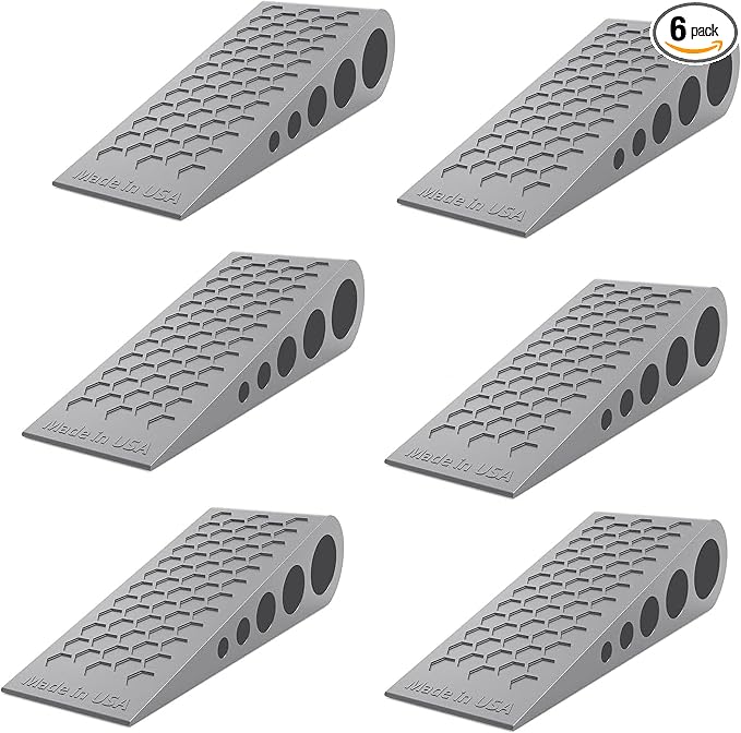 Door Stoppers for Bottom of Door Premium Floor Rubber Door Stop Wedge Made in by SuspensionDudes