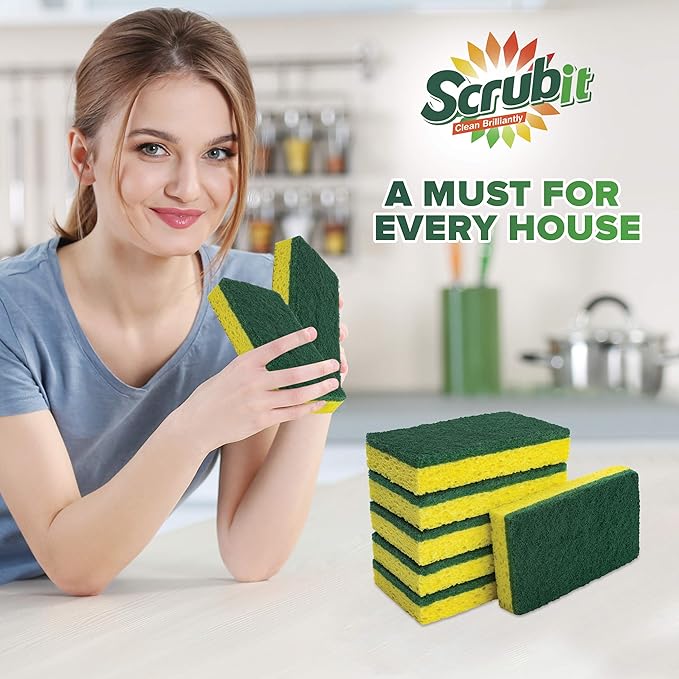 SCRUBIT Heavy Duty Scrub Sponges - Image 4