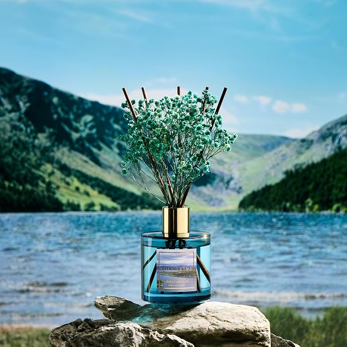 Reed Diffuser - Lake Tahoe 6.7 Fl.oz Reed Diffuser Set - Image 3