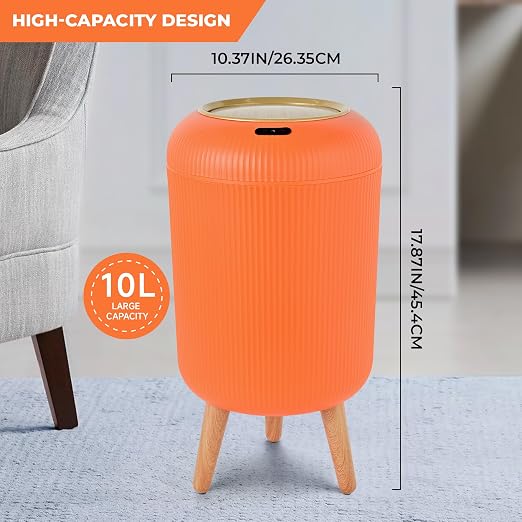 Pukomc Smart Sensor Wastebasket, Convenient and Hygienic Easy to Use | - Image 5