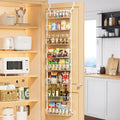 Delamu Over The Door Pantry Organizer, 8-Tier Hanging Spice Rack by DELAMU