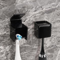 2 PCS Toothbrush Holder Wall Mounted by LUEXBOX