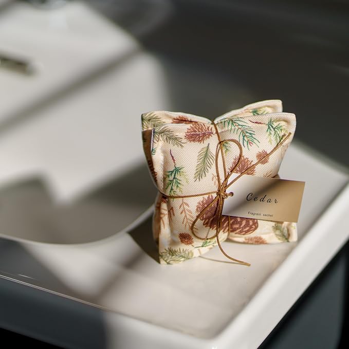AUCUDA 4 Pack Cedar Sachet Bags - Image 5