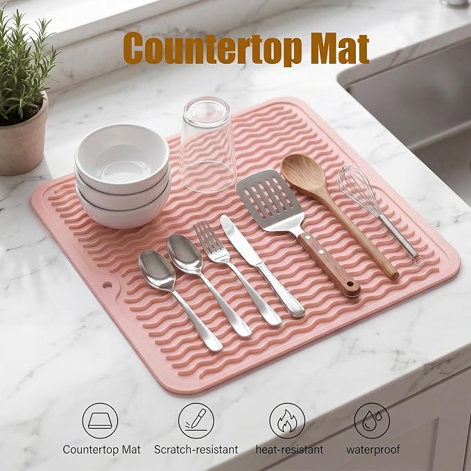 MicoYang Silicone Dish Drying Mat - Image 3