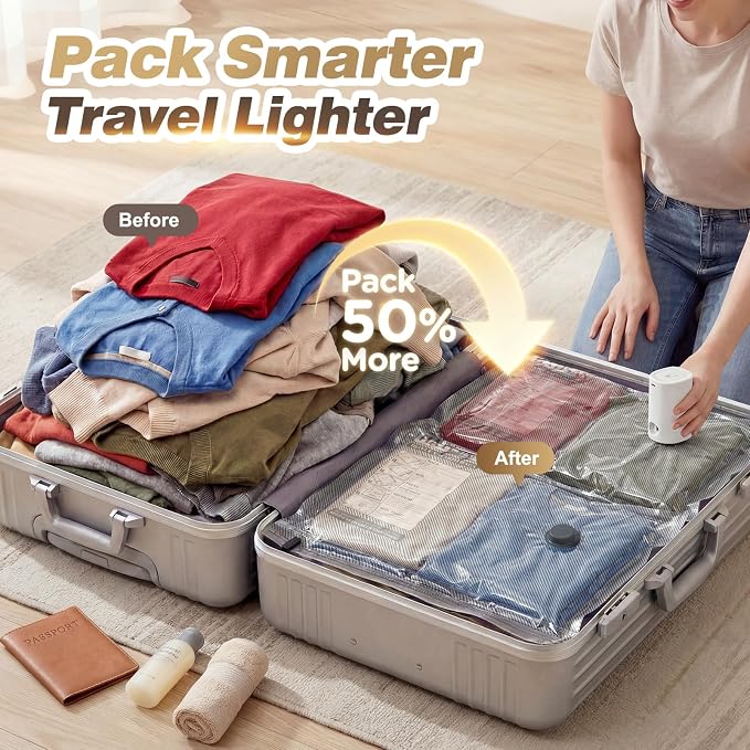 Vacuum Seal Bags for Clothing Travel - Image 2