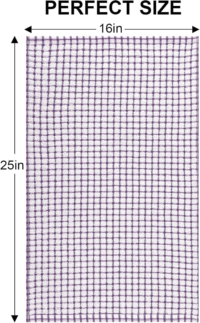Kitinjoy Cotton 8 Pack Terry Kitchen Towels - Image 2