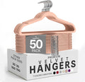 Utopia Home Velvet Hangers, 50 Pack | Luxury Non-Slip Slim Pant & Coat Hangers by UTOPIAHOME