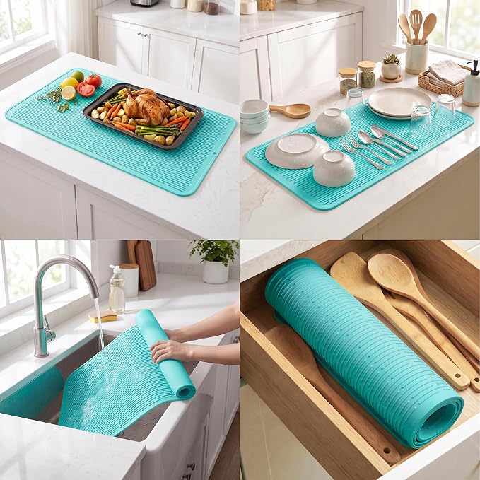 MicoYang Silicone Dish Drying Mat - Image 4