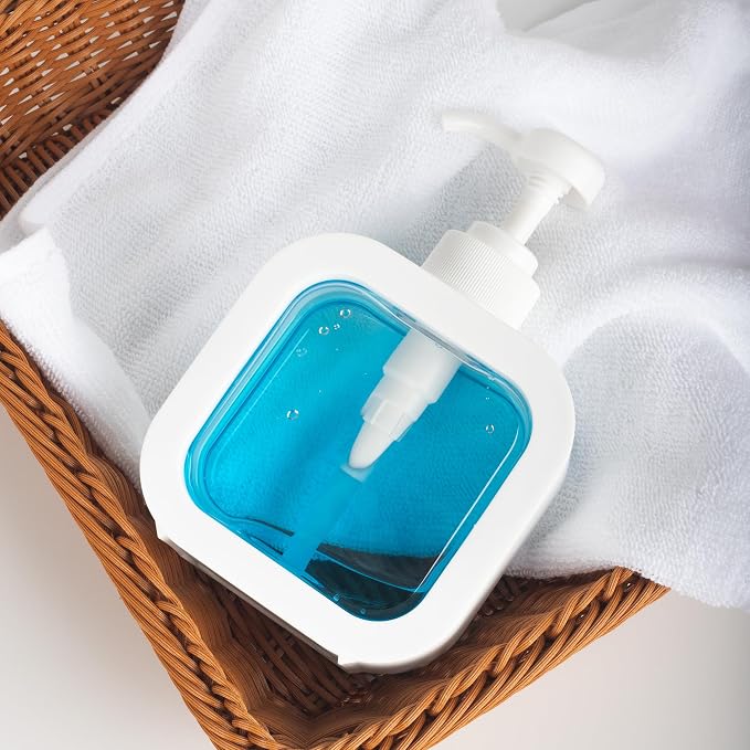 Modern Soap Dispenser for Bathroom and Kitchen Sink, Small Hand Soap Plastic - Image 5