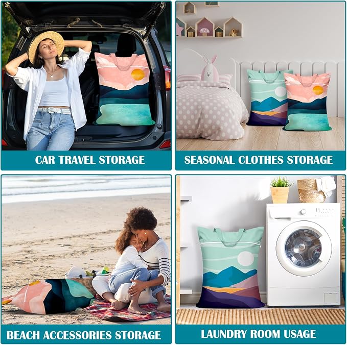 2 Pcs Large Travel Laundry Bags - Image 6