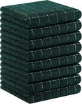 Homaxy 100% Cotton Terry Kitchen Towels, 8 Pack, Suitable by Homaxy