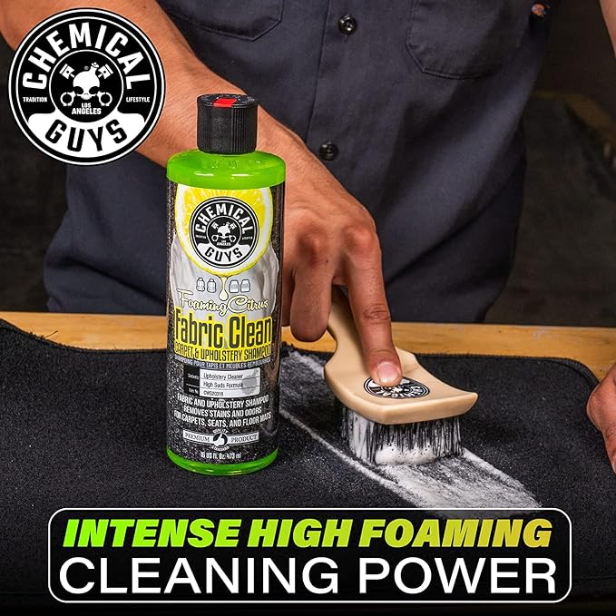 Chemical Guys, Foaming Citrus Fabric & Carpet Cleaner, Seats & Mats, 32 oz | - Image 7