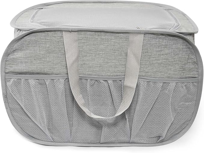 Collapsible Laundry Baskets, Tear Proof Pop Up Laundry Hamper by BATTOO