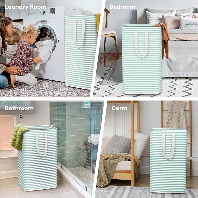 Lifewit 2 Pack Laundry Basket 80L Each, Collapsible Clothes Hamper - Image 6