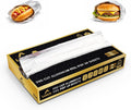 ® Pre-Cut Aluminum Foil Sheets 200 Count – 12 x 10.75 Inches Pop-Up Foil Sheets by LuxLiv