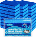HOMEXCEL Sponges Kitchen 24 Pack, Non Scratch Scrub Dish Sponge by HOMEXCEL