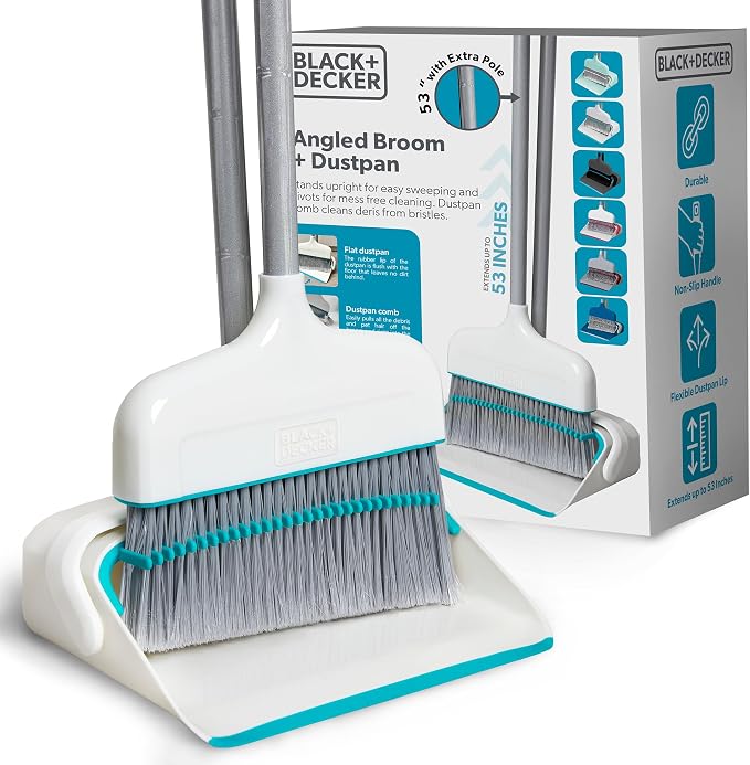 BLACK+DECKER Butler Broom and Dustpan Set by Unknown