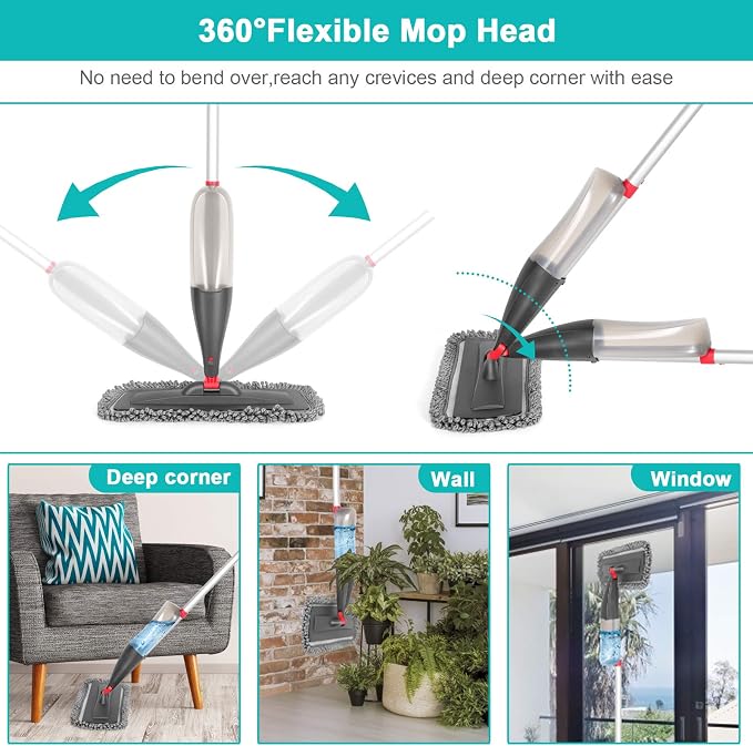 CLDREAM Spray Mop for Floor Cleaning - Image 4