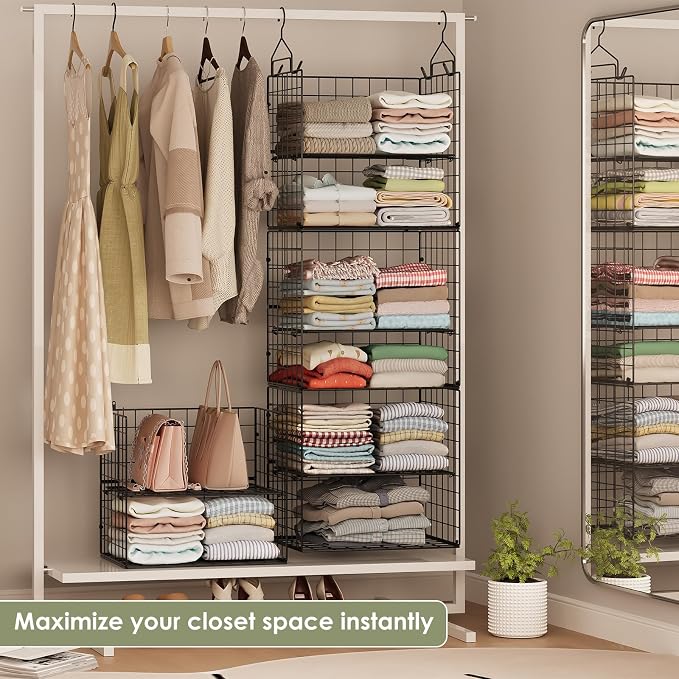 Hanging Closet Organizer and Storage - Image 6