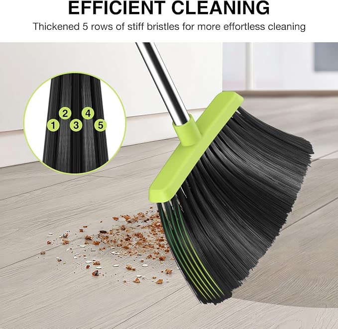 NACENA Broom and Dustpan Set - Image 6