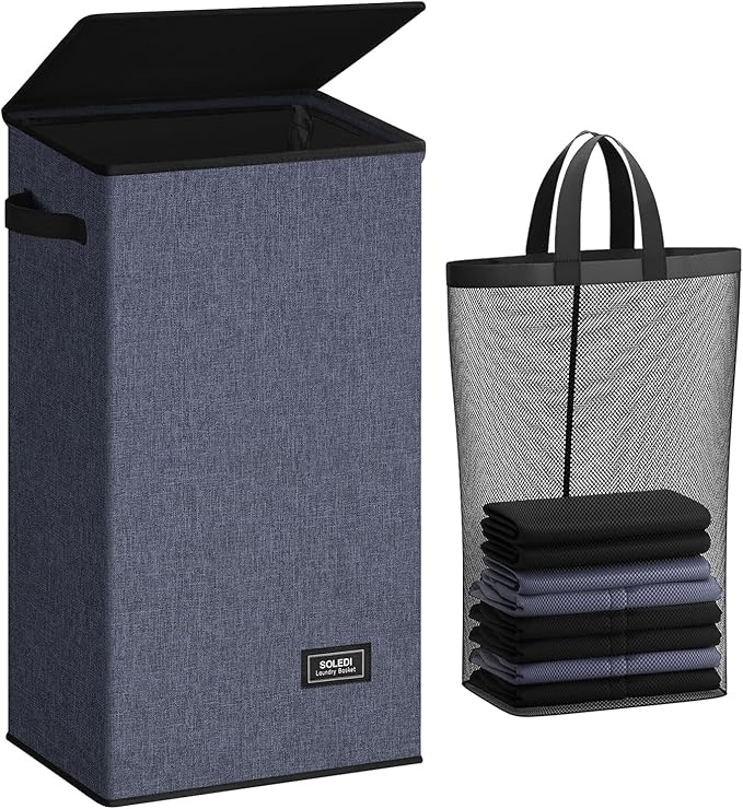 SOLEDI 100L Laundry Hamper by SOLEDI