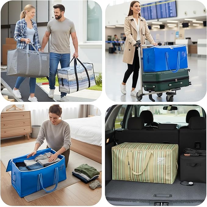 BALEINE 4-Pack Oversized Moving Bags - Image 3
