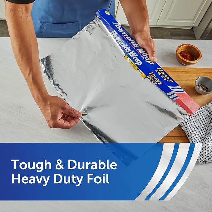 Reynolds Wrap Heavy Duty Aluminum Foil Roll - Image 5