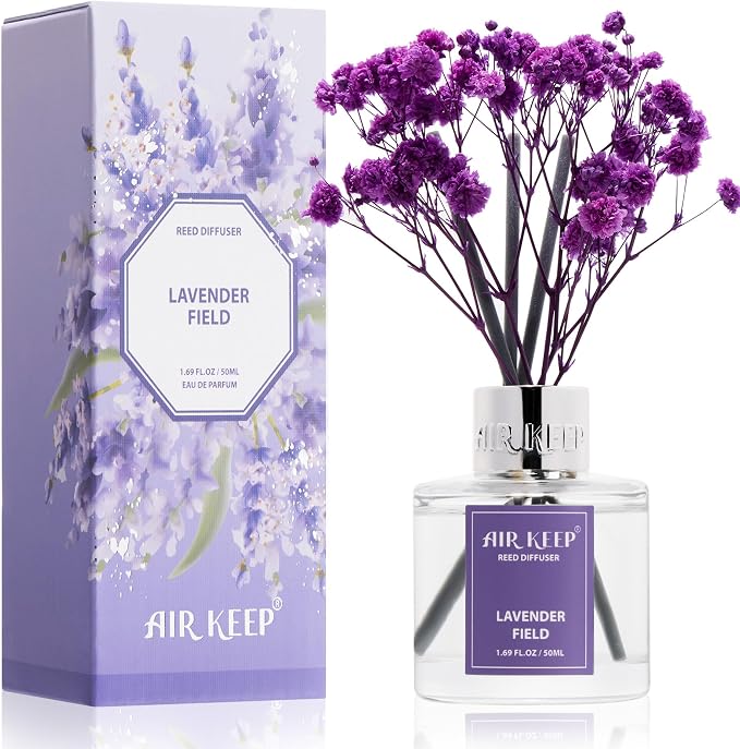 Reed Diffuser Set, 1.69 fl oz by Airkeep