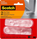 Scotch Door Stoppers, 1-1/8 in., Flexible Material Assures Snug Fit Under Doors by Unknown