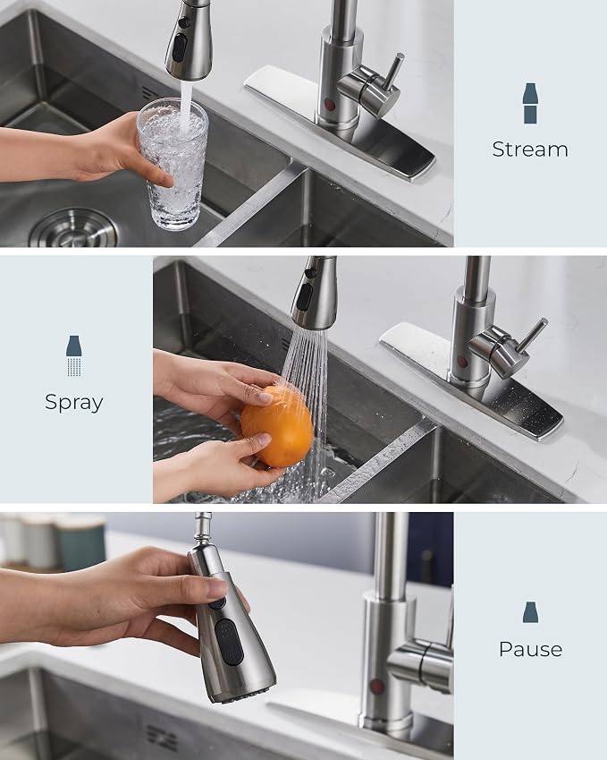 FORIOUS Touchless Kitchen Faucet - Image 6