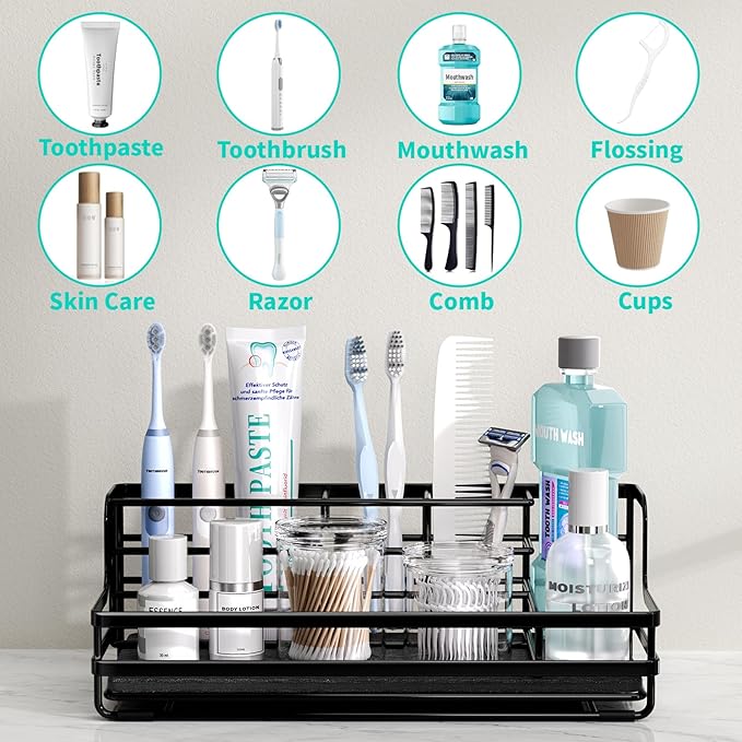 HapiRm Toothbrush Holders for Bathroom - Image 2