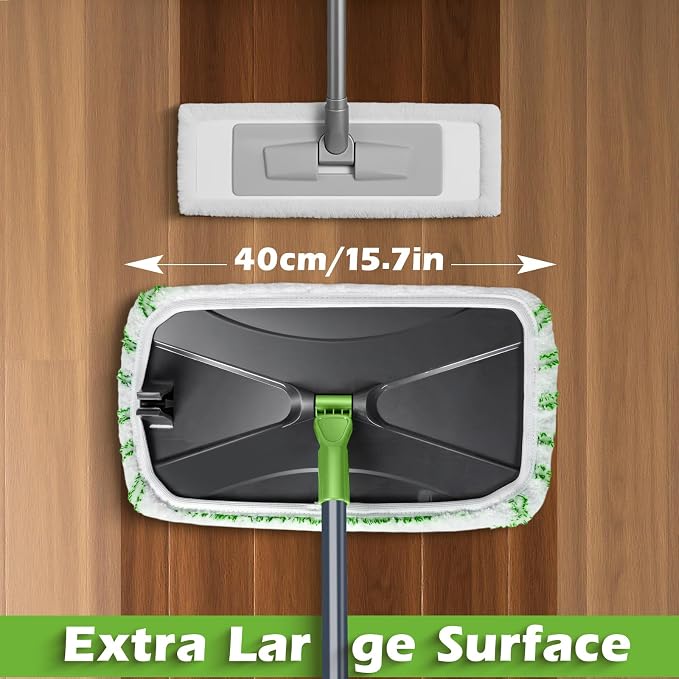 Hardwood Floor Mop, Extended Large Flat Floor Mop - Image 2