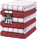 Homaxy Large Premium Cotton Kitchen Towels 16"x 28", 6 Pack by Homaxy