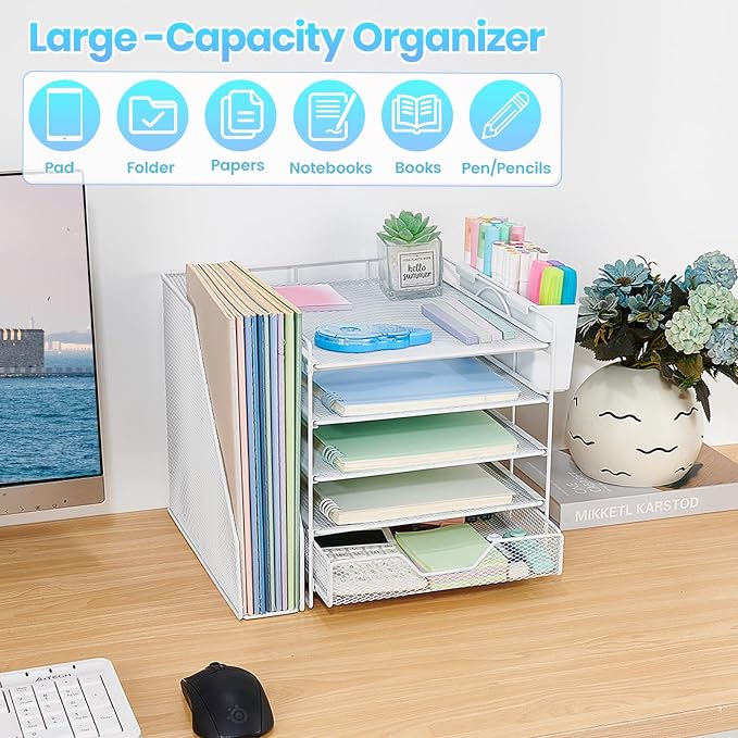 5-Tier Desk File Organizer - Image 6