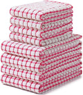 Homaxy Kitchen Towels and Dishcloths Set by Homaxy