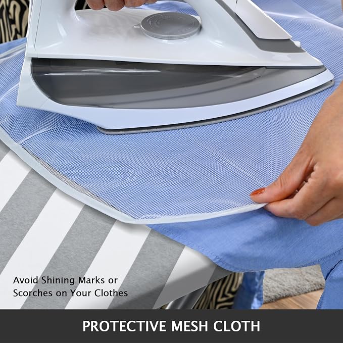 SheeChung 12.5"x32" Small Ironing Board Cover and Pad, Extra Thick Padding - Image 7