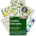 FEBU Swedish Dishcloths for Kitchen, 5 Pack, Italian Summer by FEBU