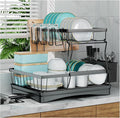 7 code 2-Tier Large Dish Drying Rack by 7+code